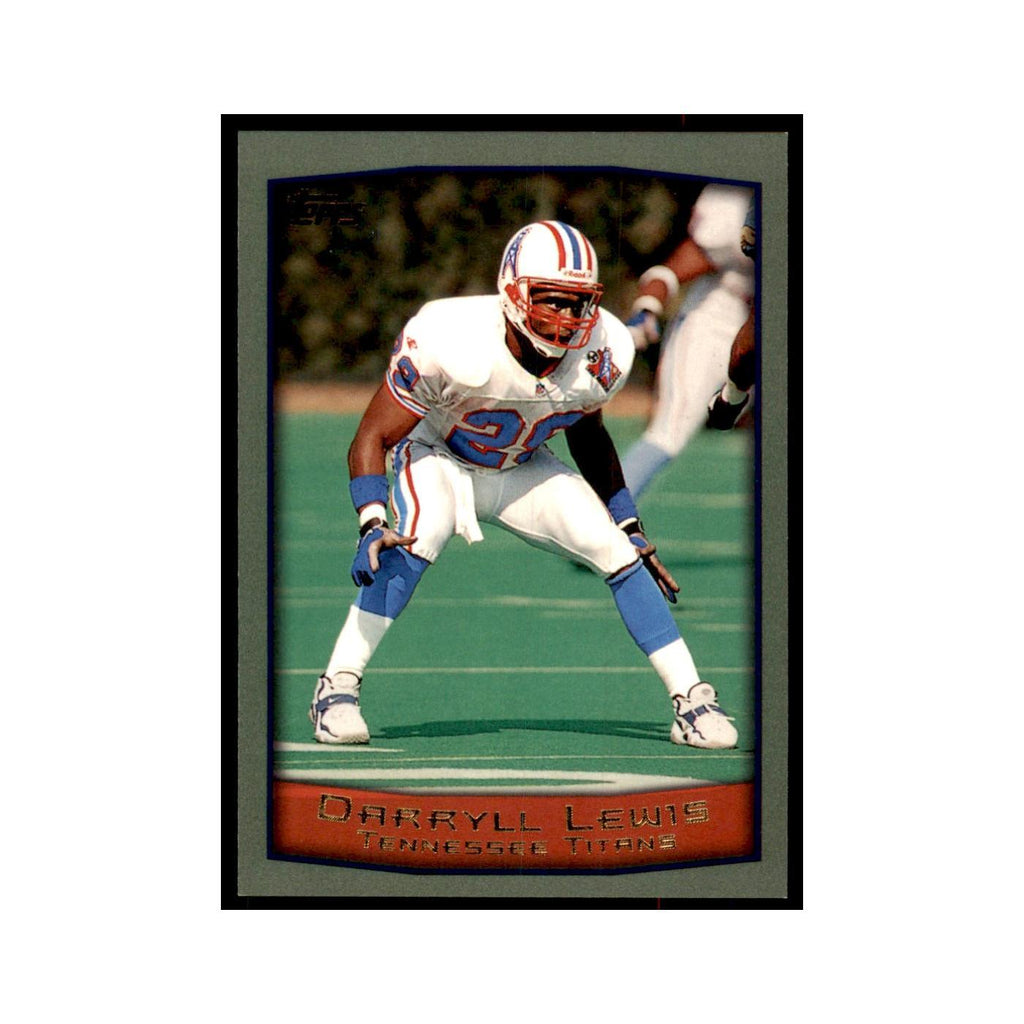 Darryll Lewis 1999 Topps #112 Football Cards Football Card NM