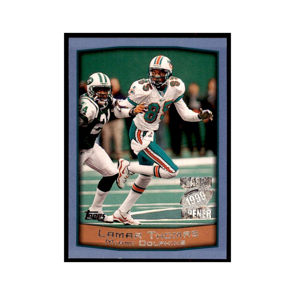 Lamar Thomas 1999 Topps #117 Football Cards Football Card NM