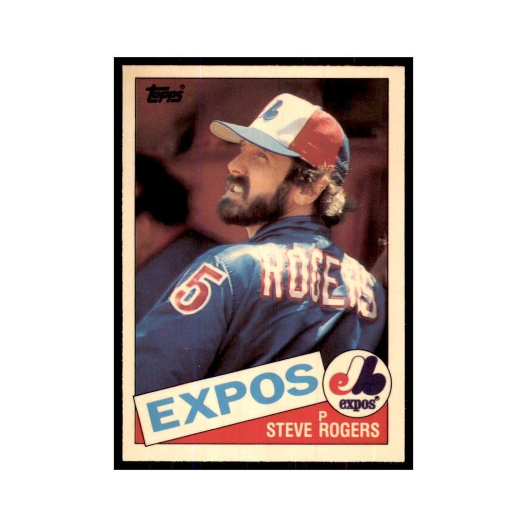 Steve Rogers 1985 Topps Tiffany #205 Baseball Cards Baseball Card NM