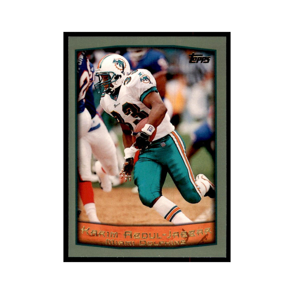 Karim Abdul-Jabbar 1999 Topps #215 Football Cards Football Card NM