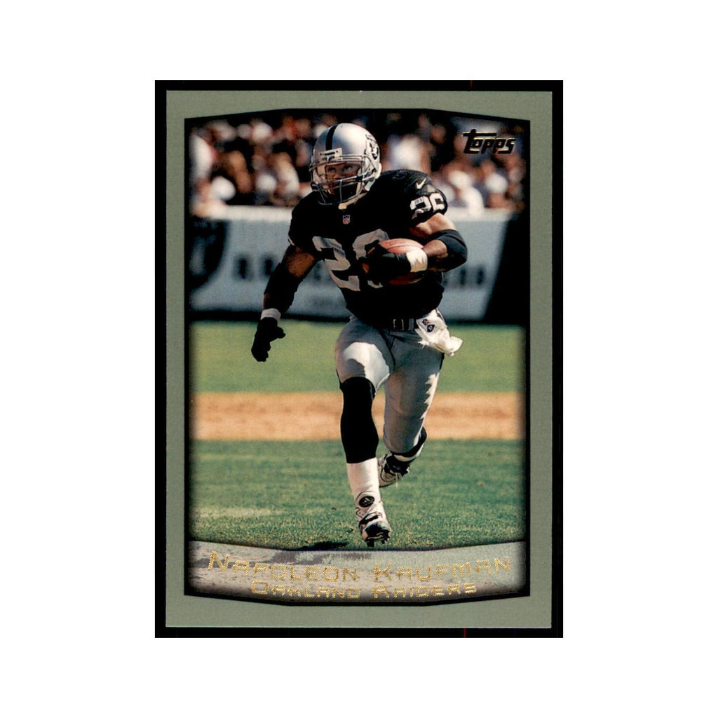 Napoleon Kaufman 1999 Topps #212 Football Cards Football Card NM