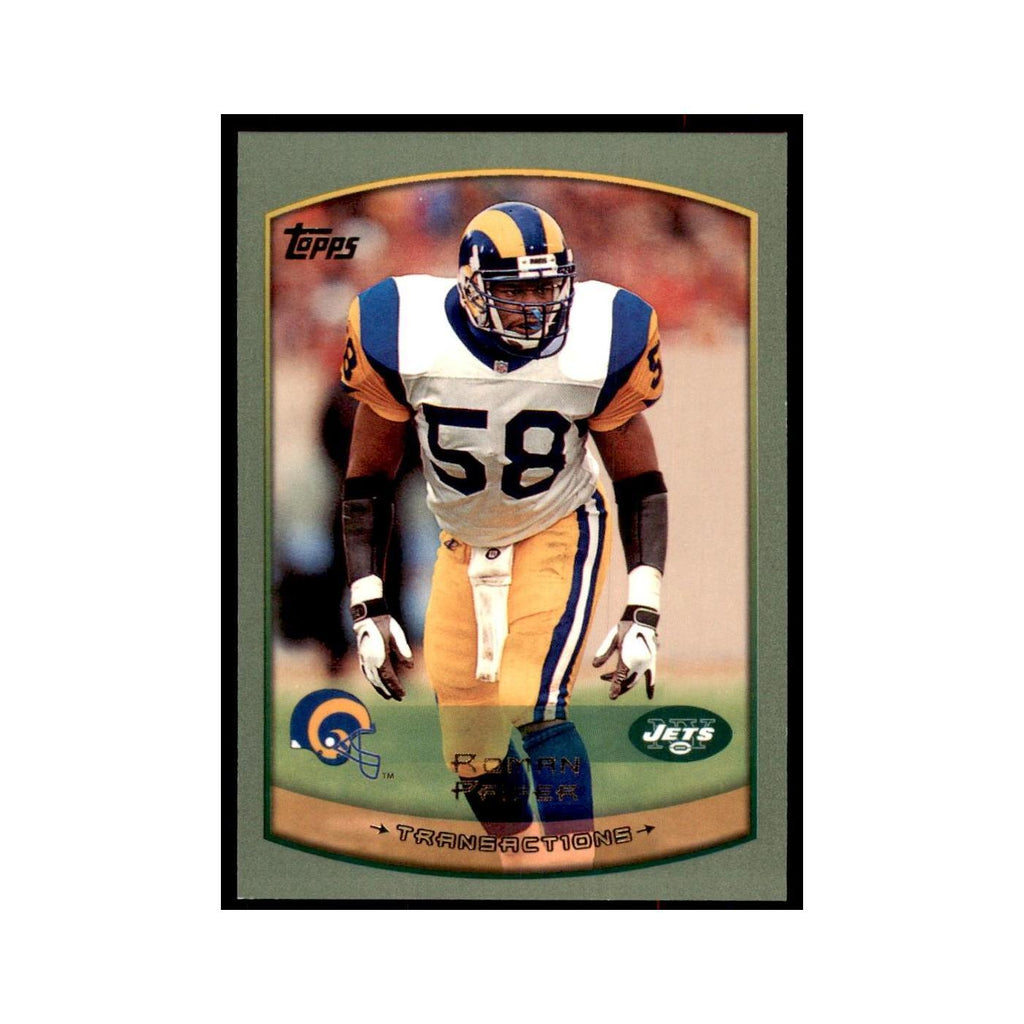 Roman Phifer 1999 Topps #267 Football Cards Football Card NM