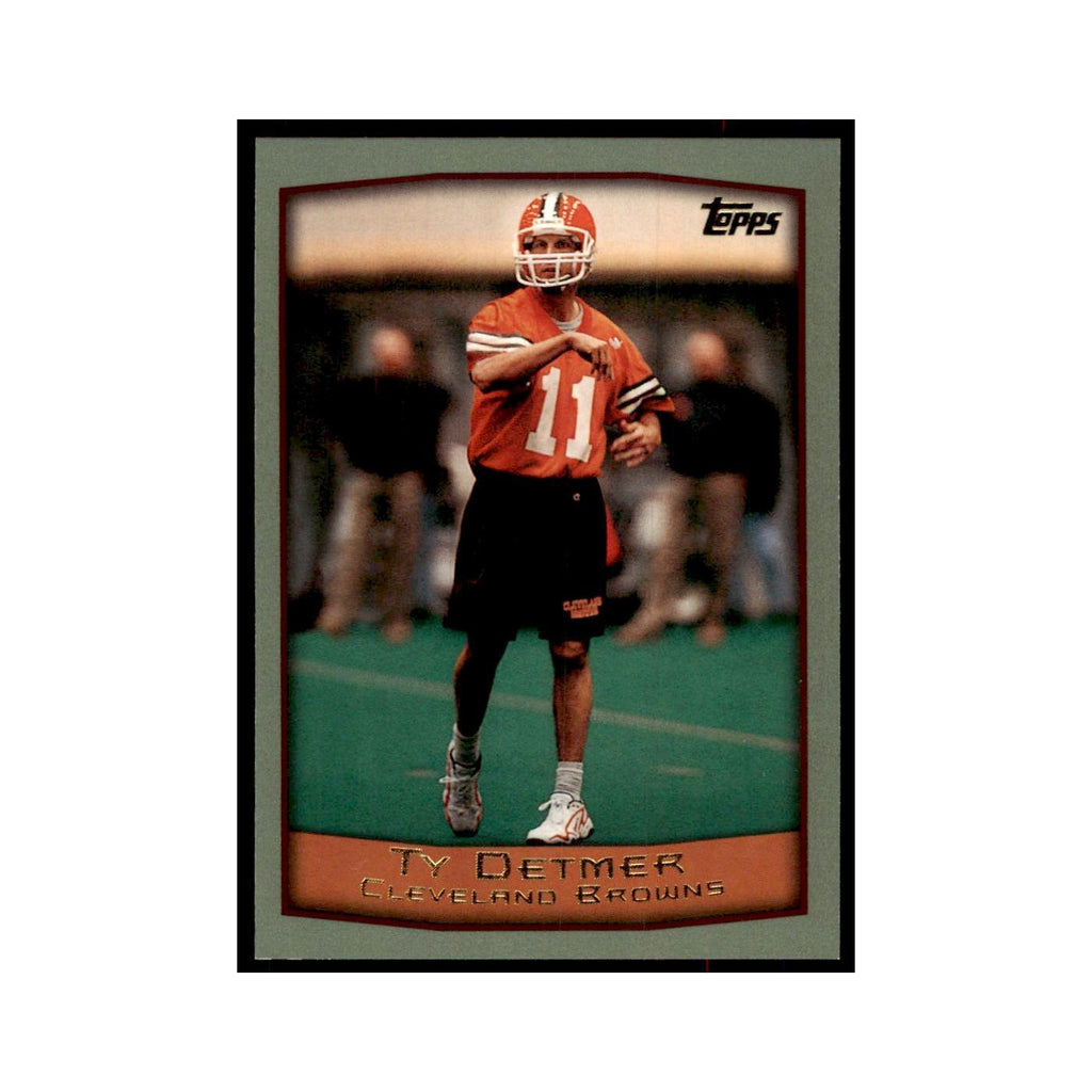 Ty Detmer 1999 Topps #222 Football Cards Football Card NM