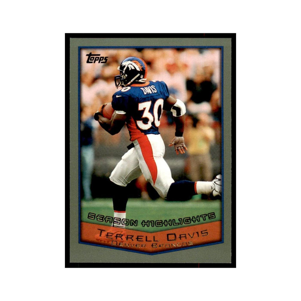 Terrell Davis 1999 Topps #323 Football Cards Football Card NM
