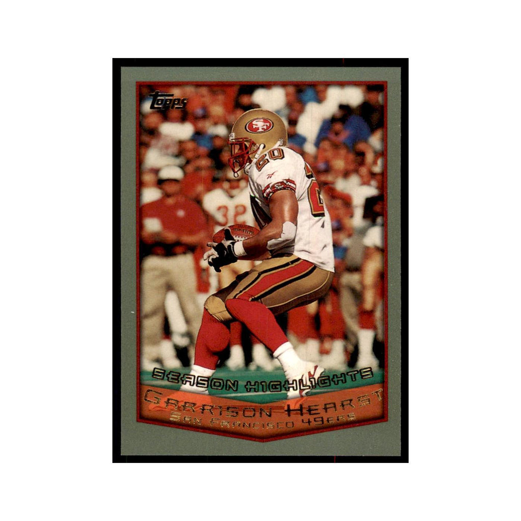 Garrison Hearst 1999 Topps #315 Football Cards Football Card NM