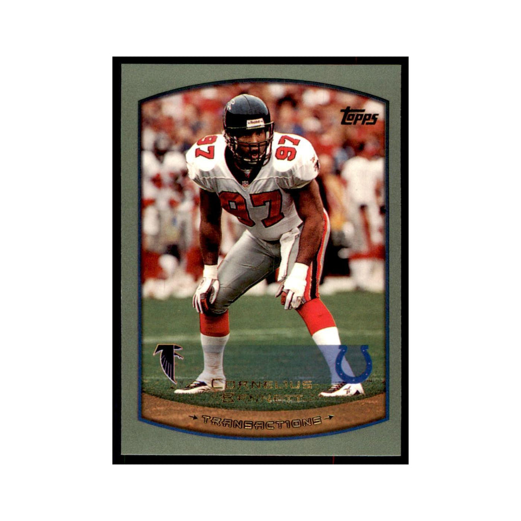 Cornelius Bennett 1999 Topps #68 Football Cards Football Card NM