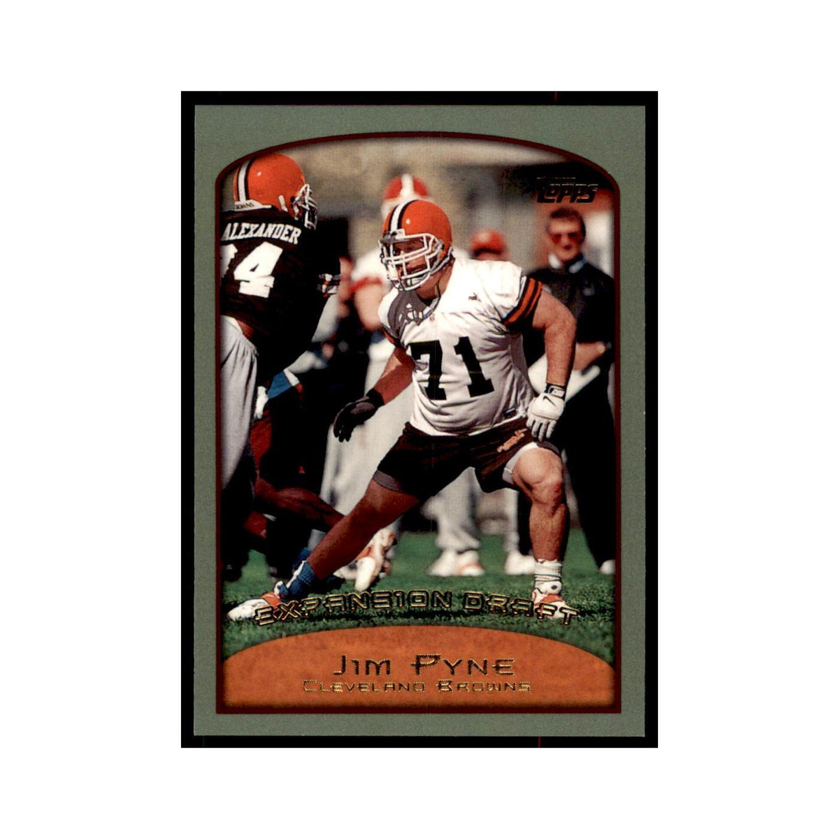 Jim Pyne 1999 Topps #326 Football Cards Football Card NM