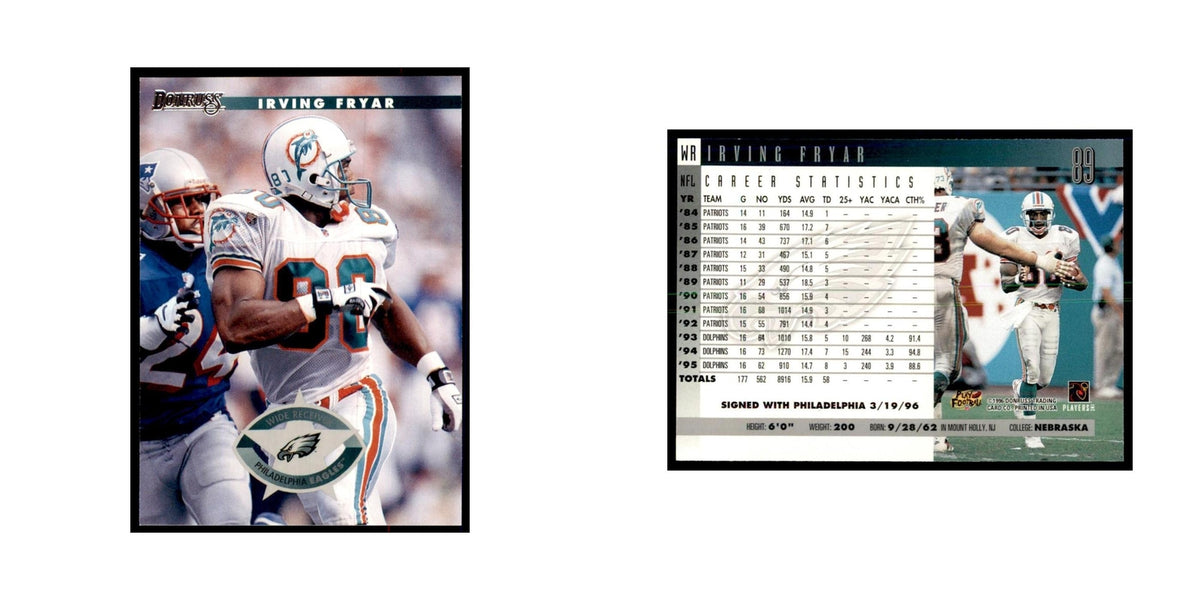Irving Fryar 1996 Donruss #89 Football Cards Football Card NM