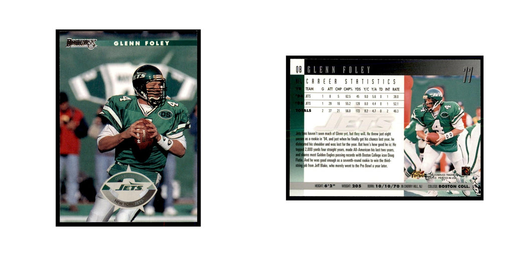 Glenn Foley 1996 Donruss #77 Football Cards Football Card NM