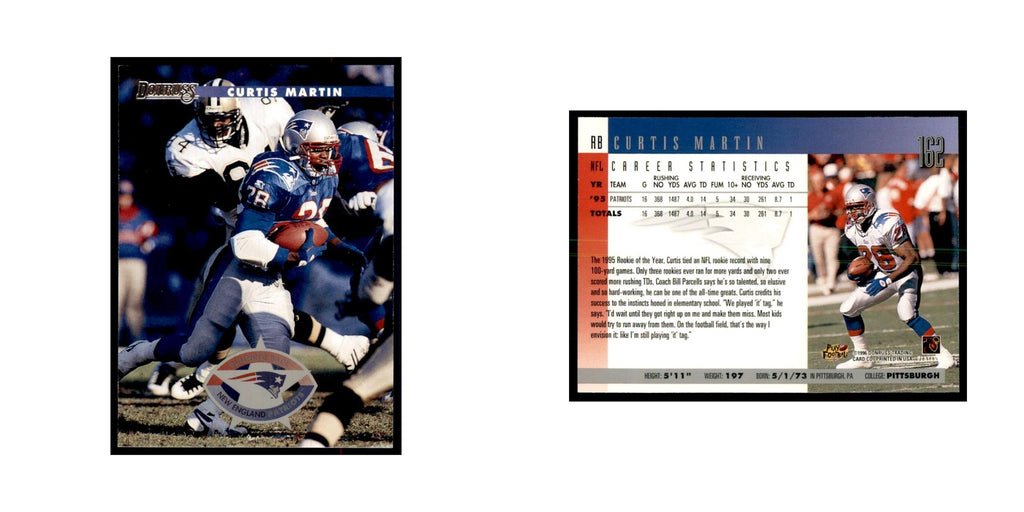 Curtis Martin 1996 Donruss #162 Football Cards Football Card NM