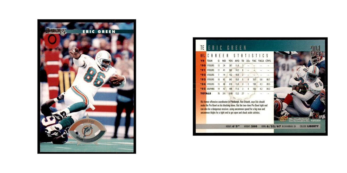 Eric Green 1996 Donruss #204 Football Cards Football Card NM