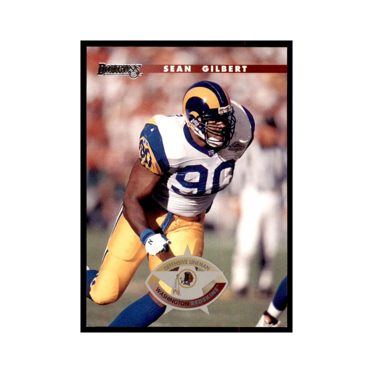 Sean Gilbert 1996 Donruss #207 Football Cards Football Card NM