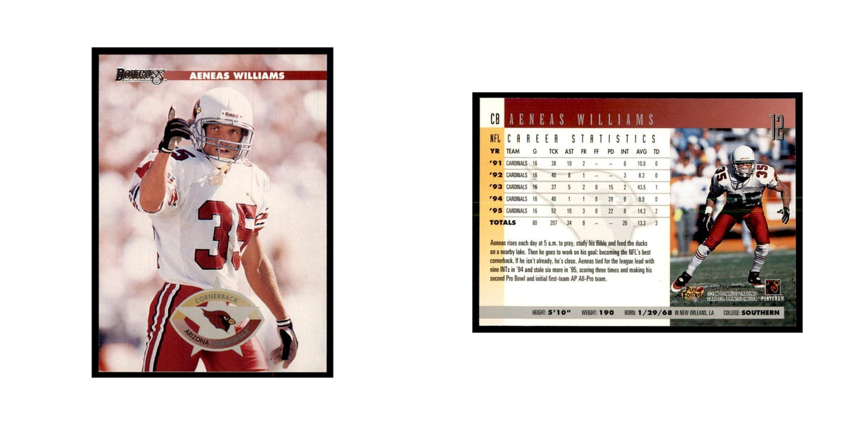 Aeneas Williams 1996 Donruss #12 Football Cards Football Card NM