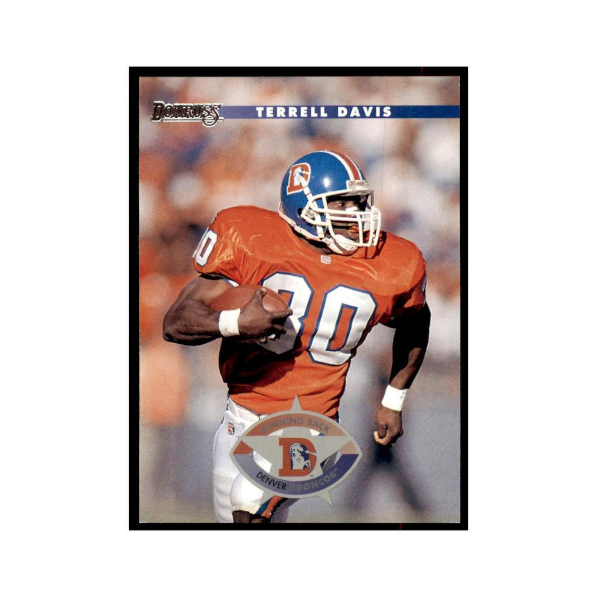 Terrell Davis 1996 Donruss #117 Football Cards Football Card NM