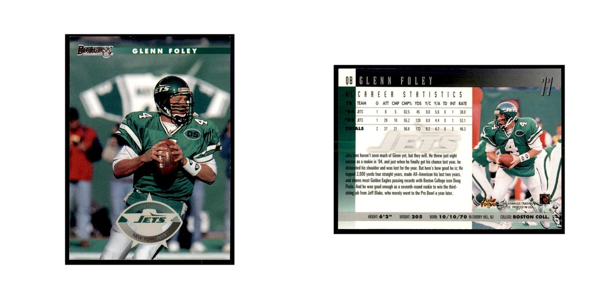 Glenn Foley 1996 Donruss #77 Football Cards Football Card NM
