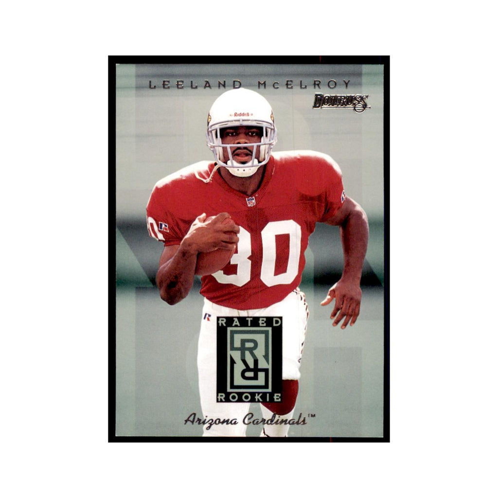 Leeland McElroy Rookie 1996 Donruss #5 Football Cards Football Card NM