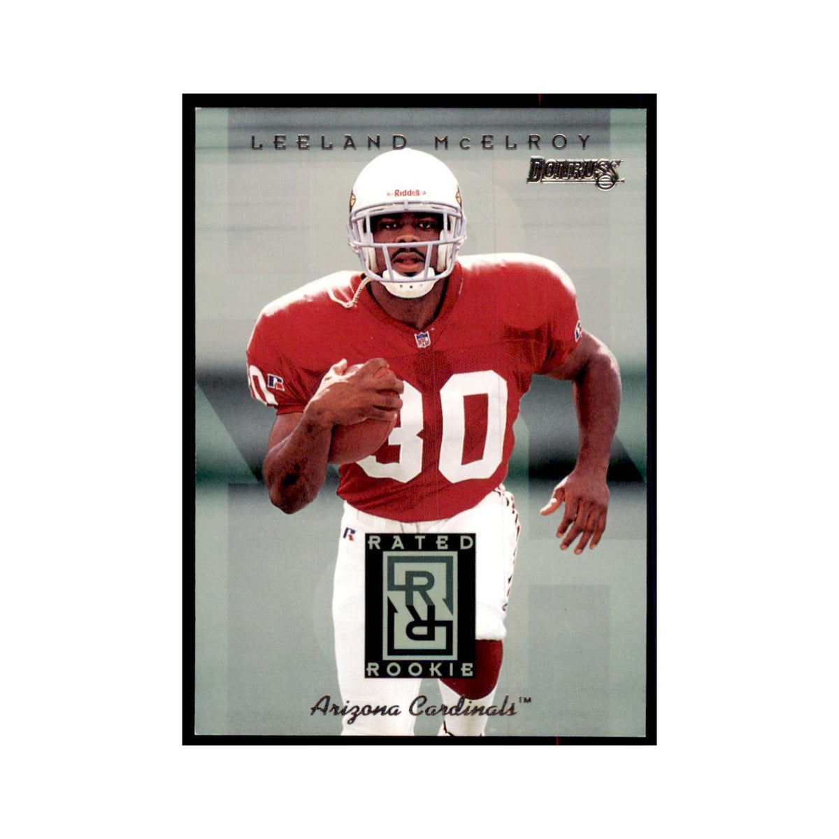 Leeland McElroy Rookie 1996 Donruss #5 Football Cards Football Card NM