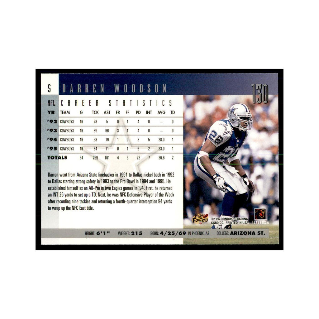 Darren Woodson 1996 Donruss #130 Football Cards Football Card NM