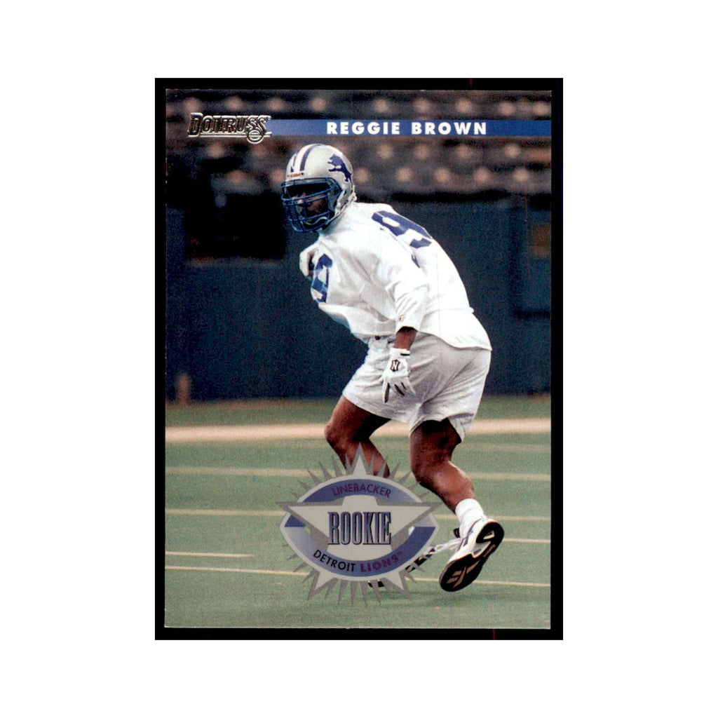 Reggie Brown Rookie 1996 Donruss #218 Football Cards Football Card NM
