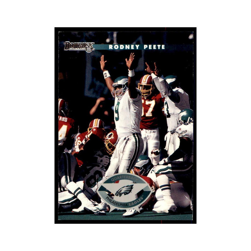 Rodney Peete 1996 Donruss #27 Football Cards Football Card NM