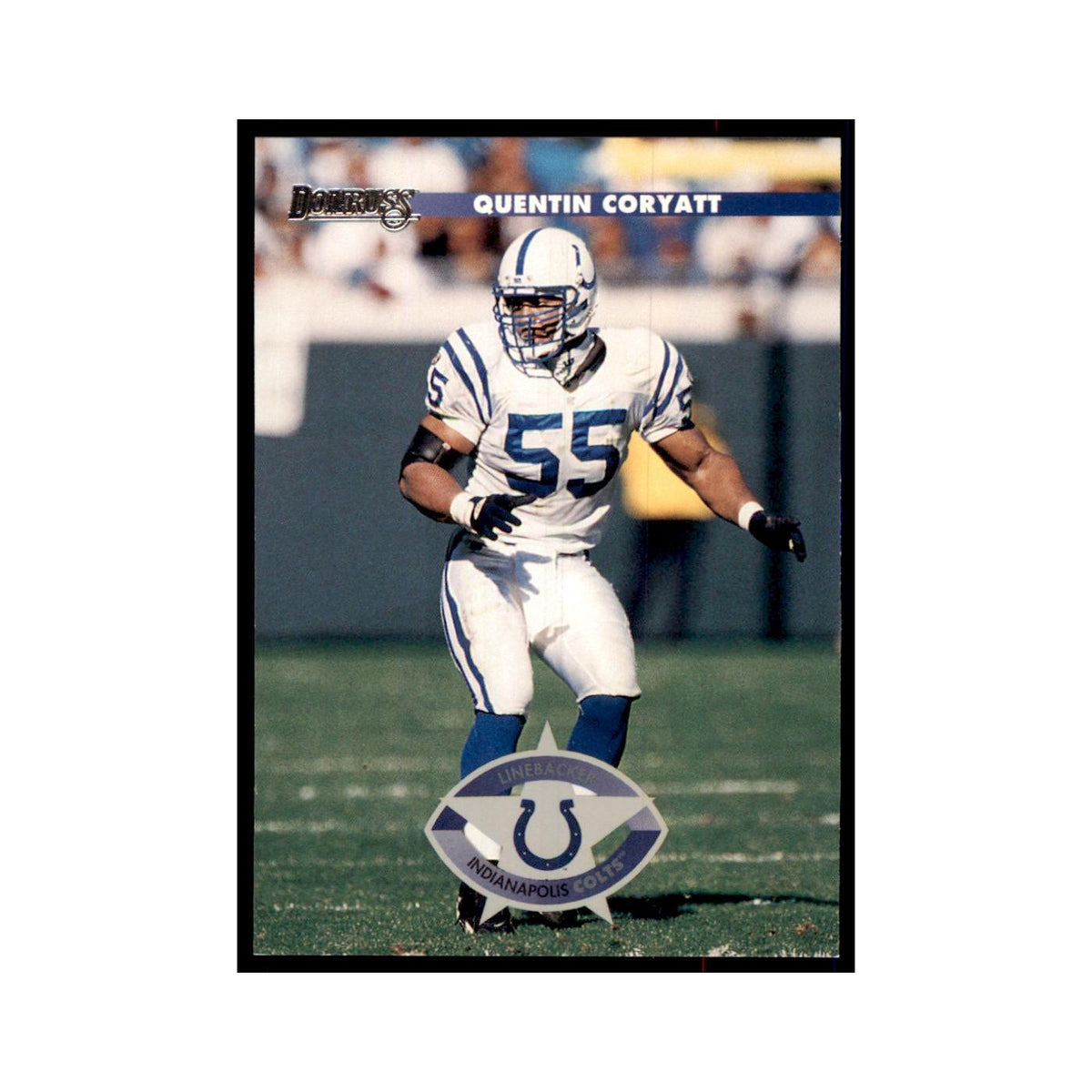 Quentin Coryatt 1996 Donruss #78 Football Cards Football Card NM