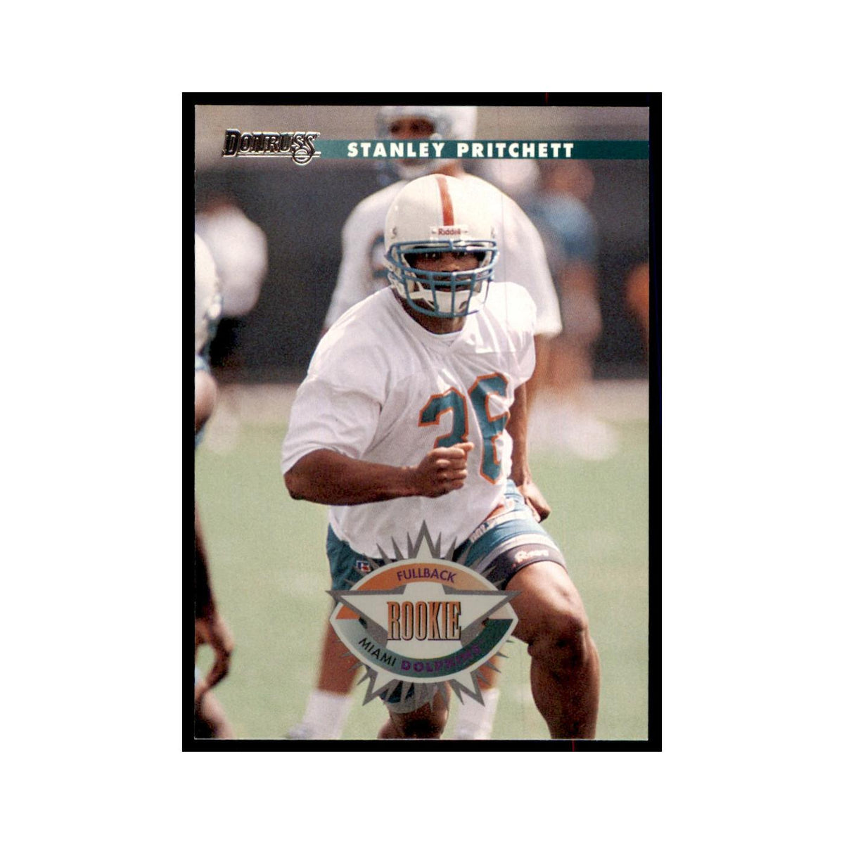 Stanley Pritchett Rookie 1996 Donruss #221 Football Cards Football Card NM