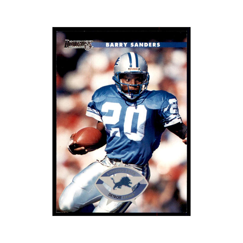 Barry Sanders 1996 Donruss #1 Football Cards Football Card NM