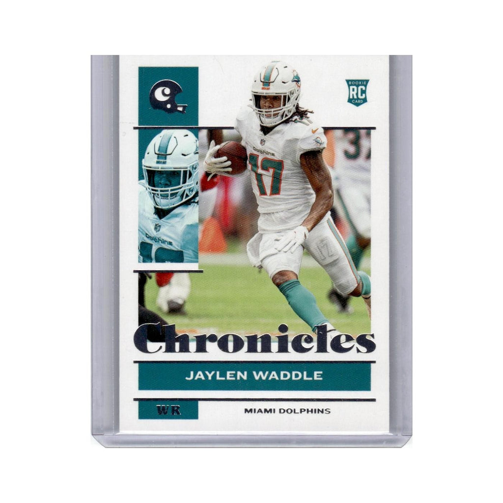 Jaylen Waddle Rookie 2021 Panini Chronicles #76 Miami Dolphins Football Card NM