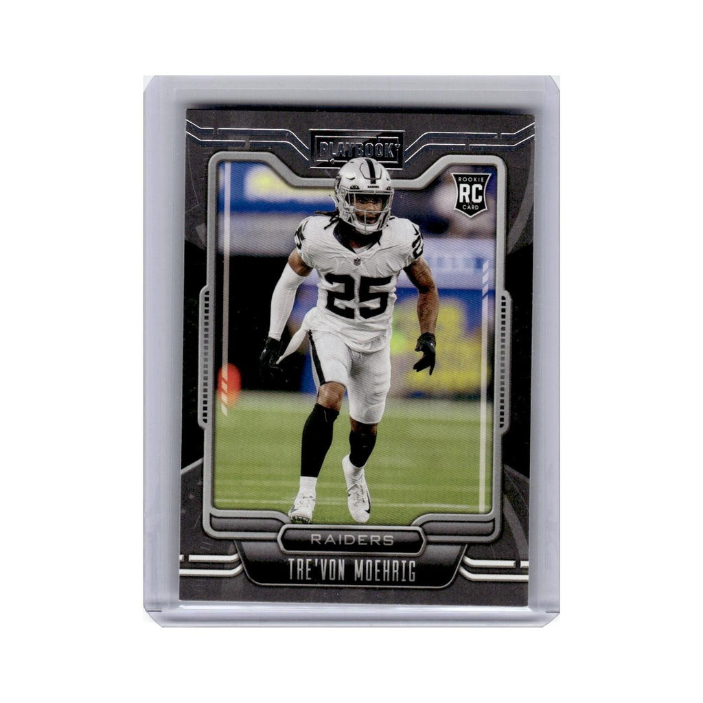 Tre'von Moehrig Rookie 2021 Panini Playbook #161 Las Vegas Raiders NM