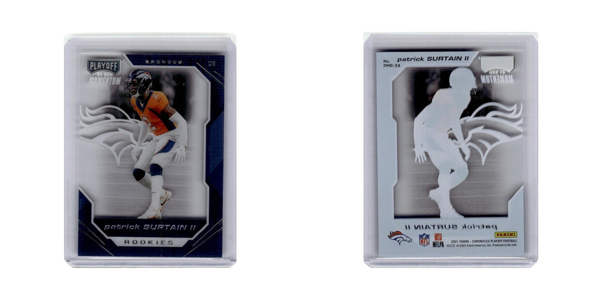 Patrick Surtain II 2021 Panini Chronicles Playoff Momentum Rookies #PMR-34 NM