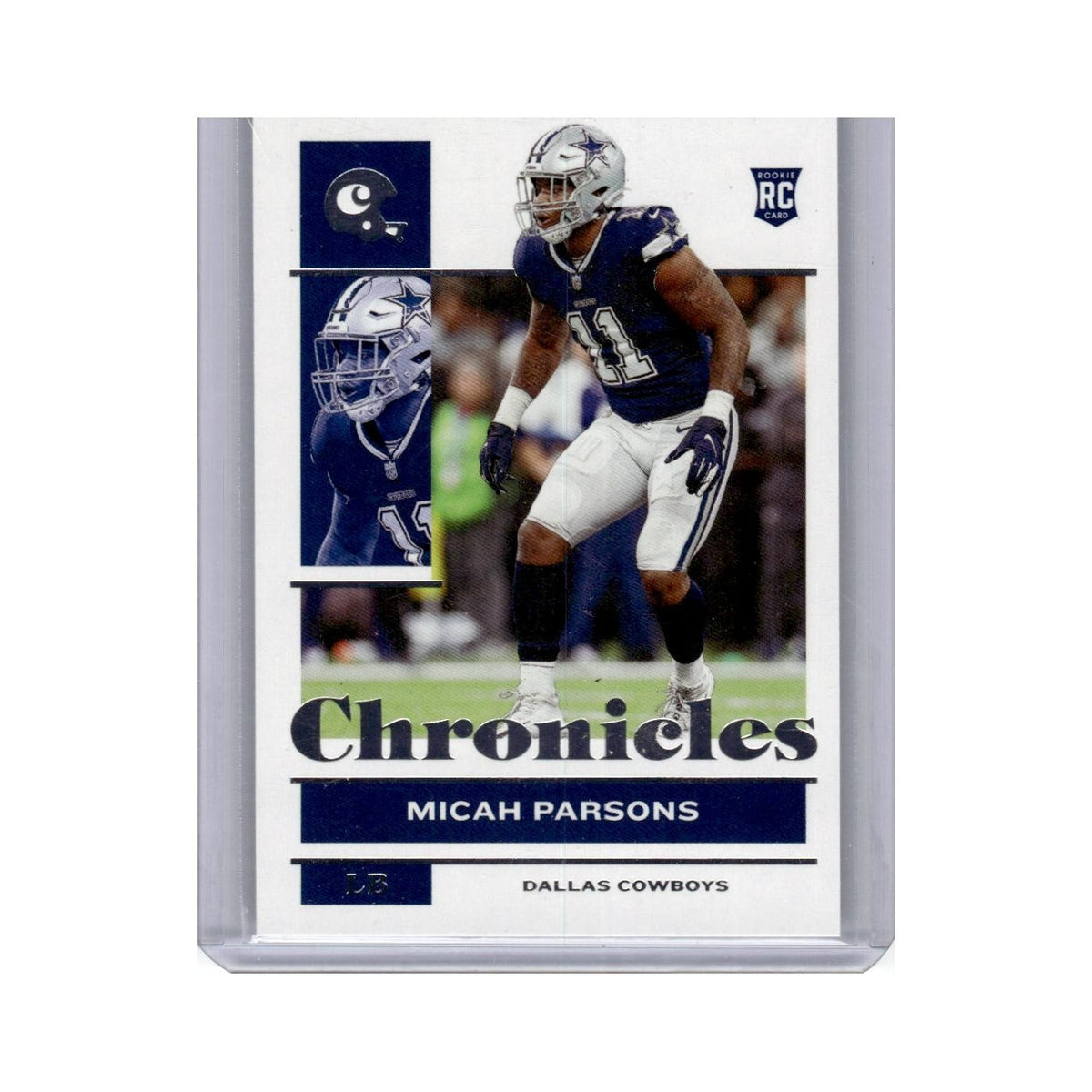 Micah Parsons Rookie 2021 Panini Chronicles #28 Dallas Cowboys Football Card NM