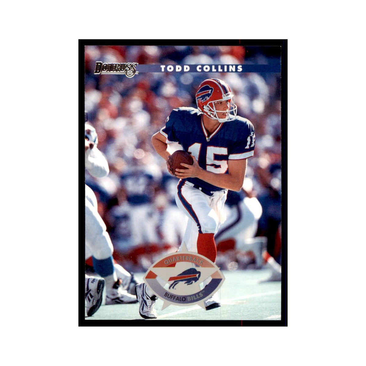 Todd Collins 1996 Donruss #9 Football Cards Football Card NM