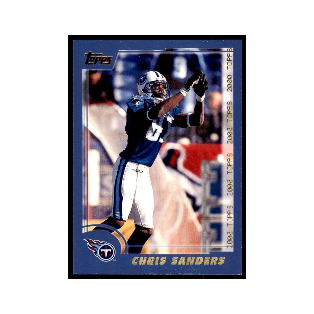 Chris Sanders 2000 Topps #279 Football Cards Football Card NM