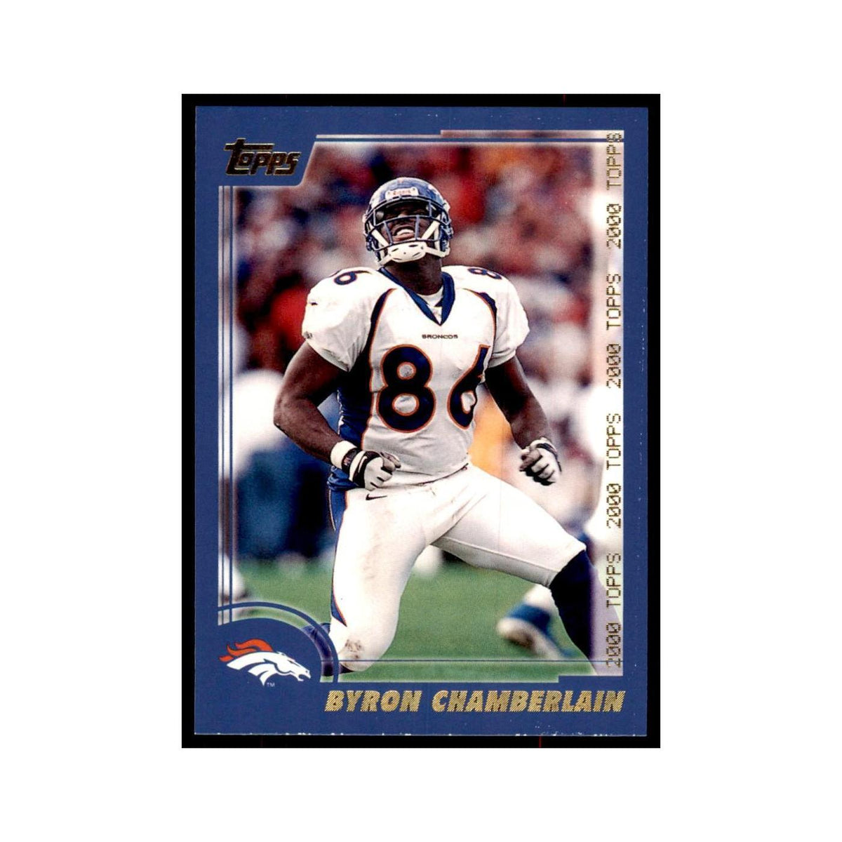 Byron Chamberlain 2000 Topps #81 Football Cards Football Card NM