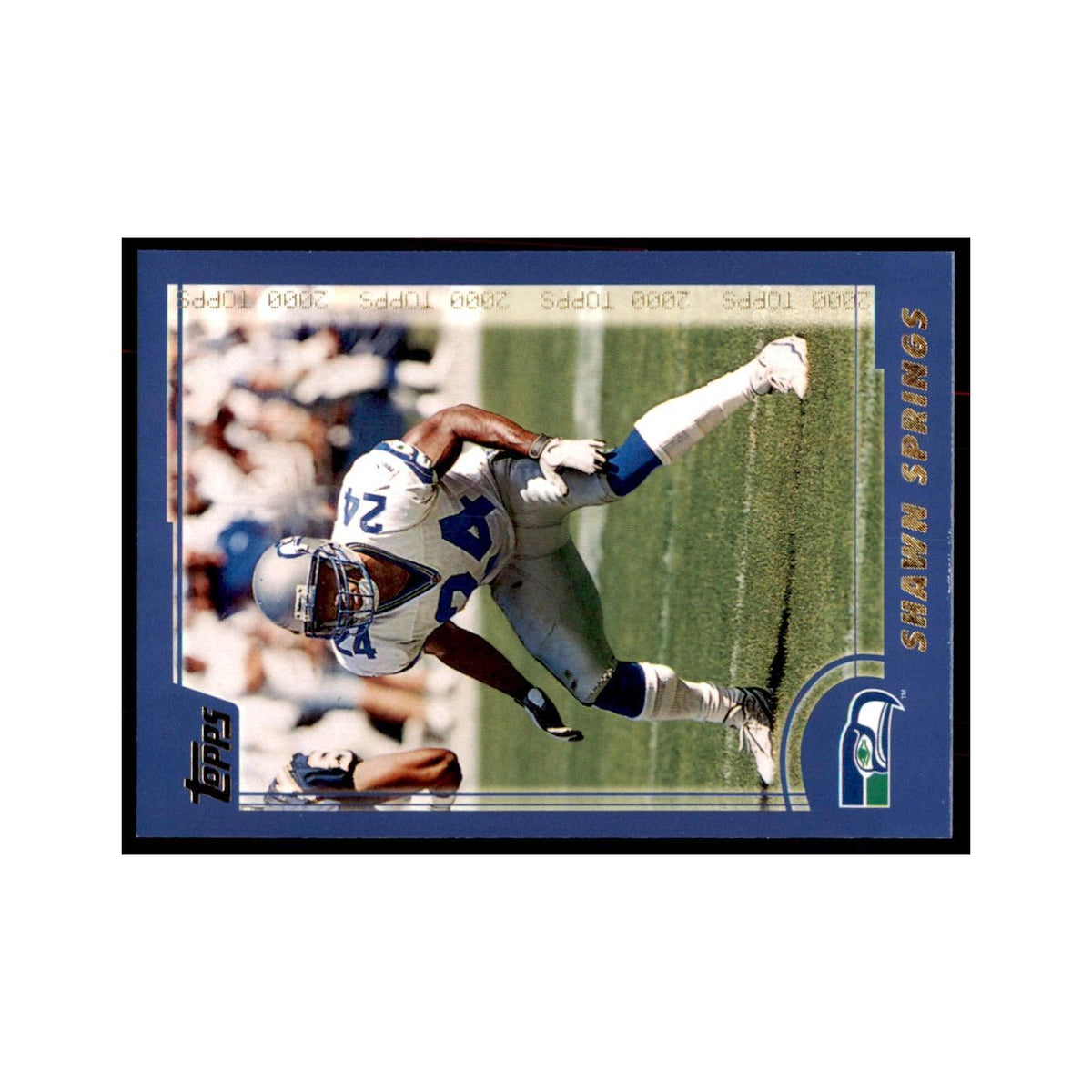Shawn Springs 2000 Topps #251 Football Cards Football Card NM