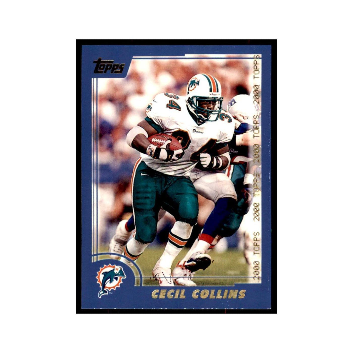 Cecil Collins 2000 Topps #281 Football Cards Football Card NM
