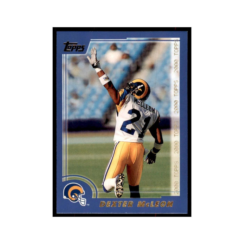 Dexter McCleon 2000 Topps #288 Football Cards Football Card NM