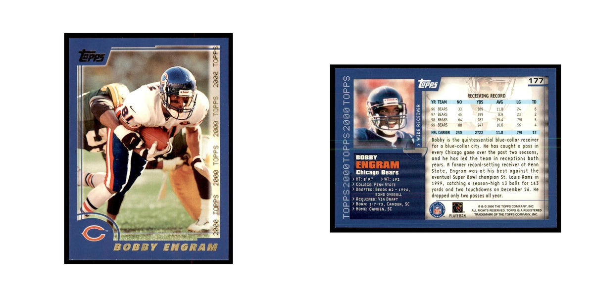 Bobby Engram 2000 Topps #177 Football Cards Football Card NM