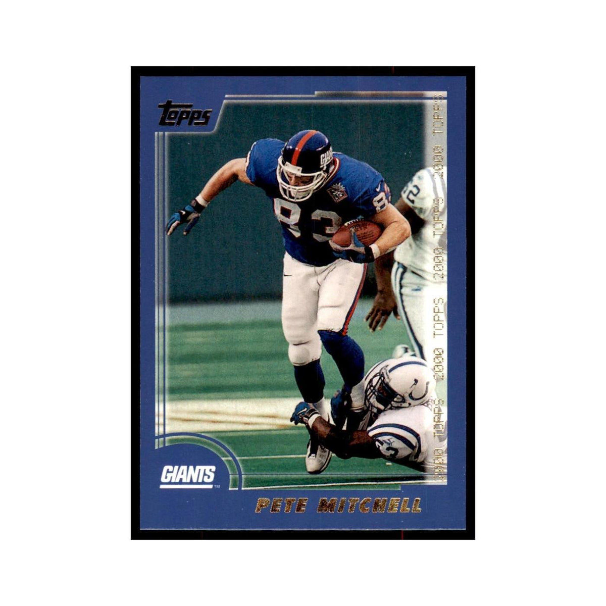 Pete Mitchell 2000 Topps #37 Football Cards Football Card NM