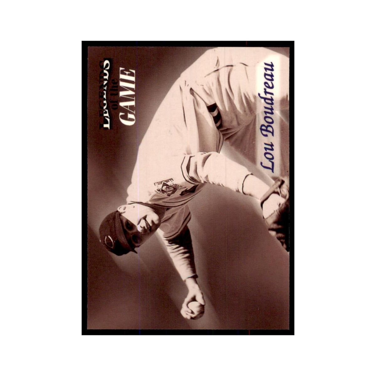 Lou Boudreau 1998 Fleer Legends of the Game #5 Baseball Cards Baseball Card NM