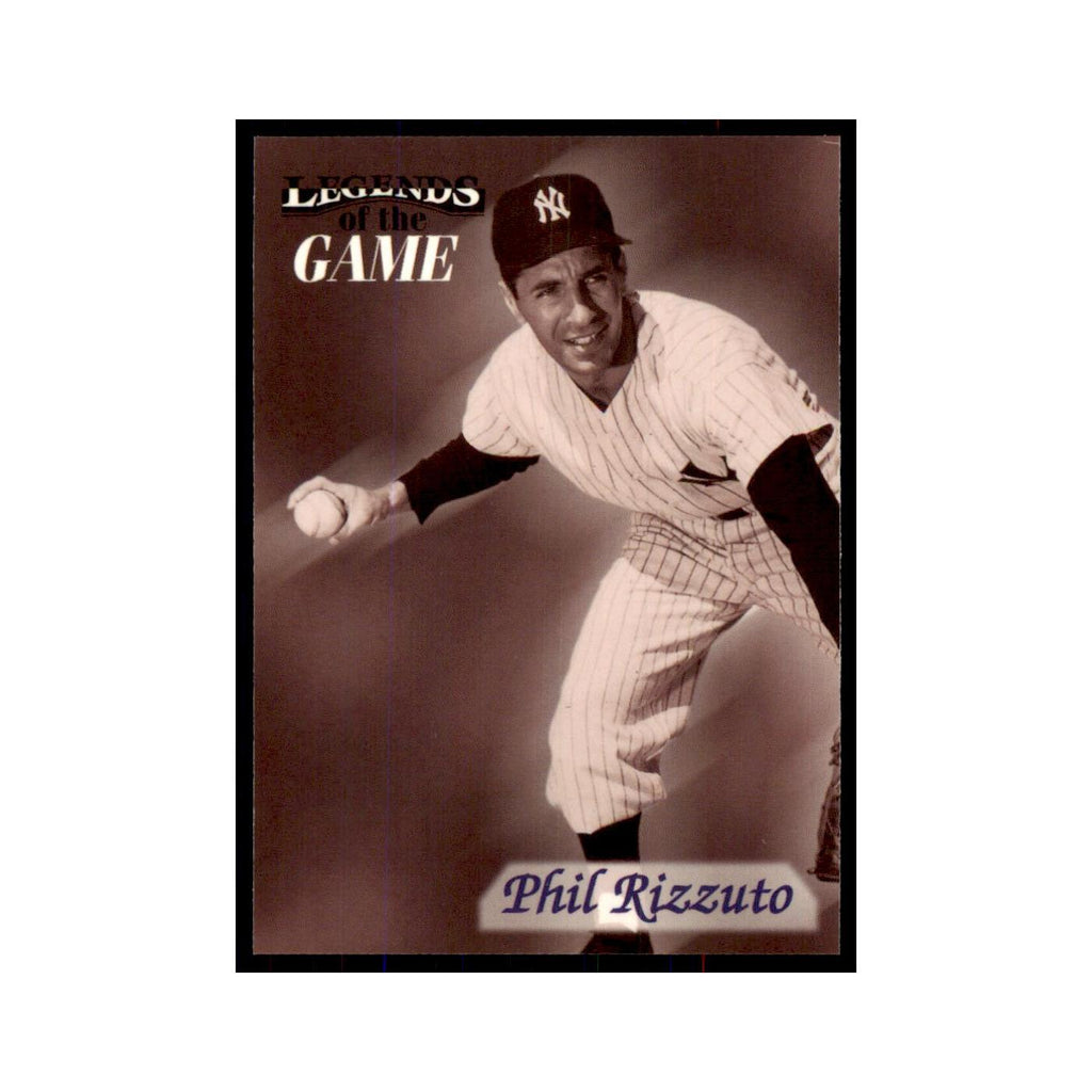 Phil Rizzuto 1998 Fleer Legends of the Game #26 Baseball Cards Baseball Card NM