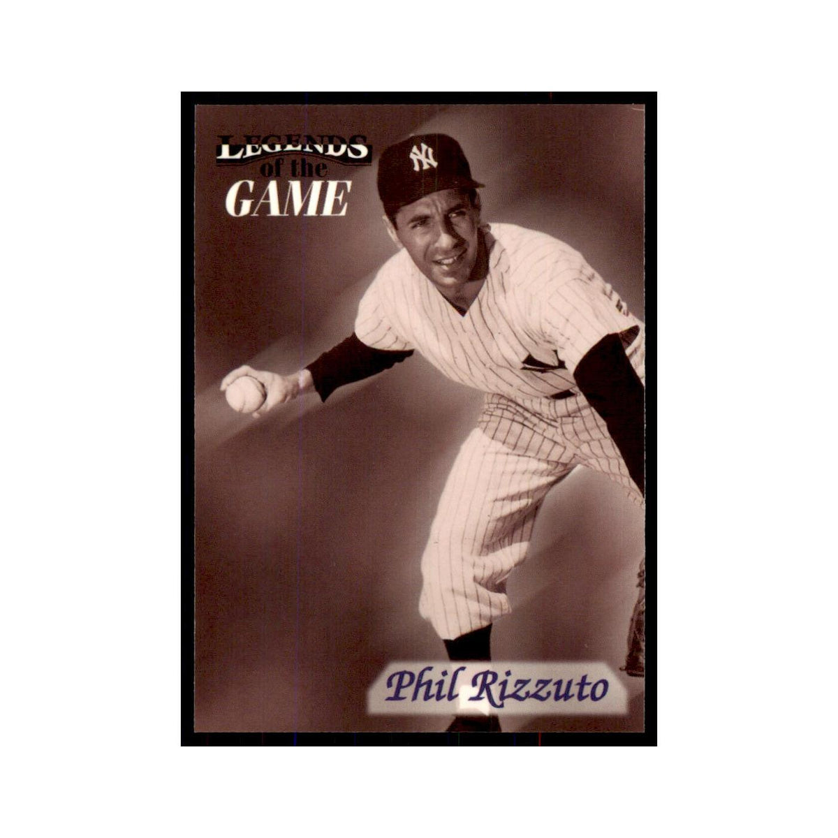 Phil Rizzuto 1998 Fleer Legends of the Game #26 Baseball Cards Baseball Card NM