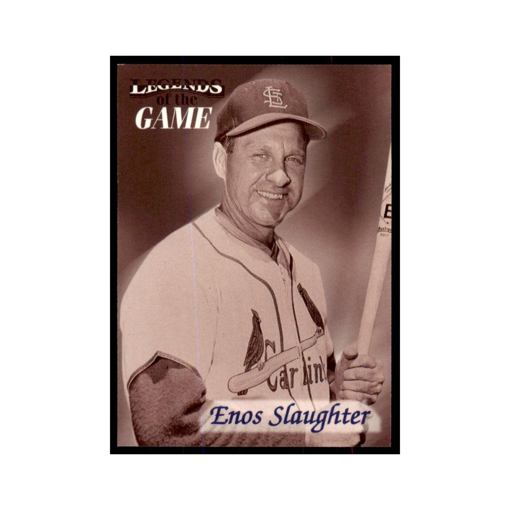 Enos Slaughter 1998 Fleer Legends of the Game #31 Baseball Cards NM