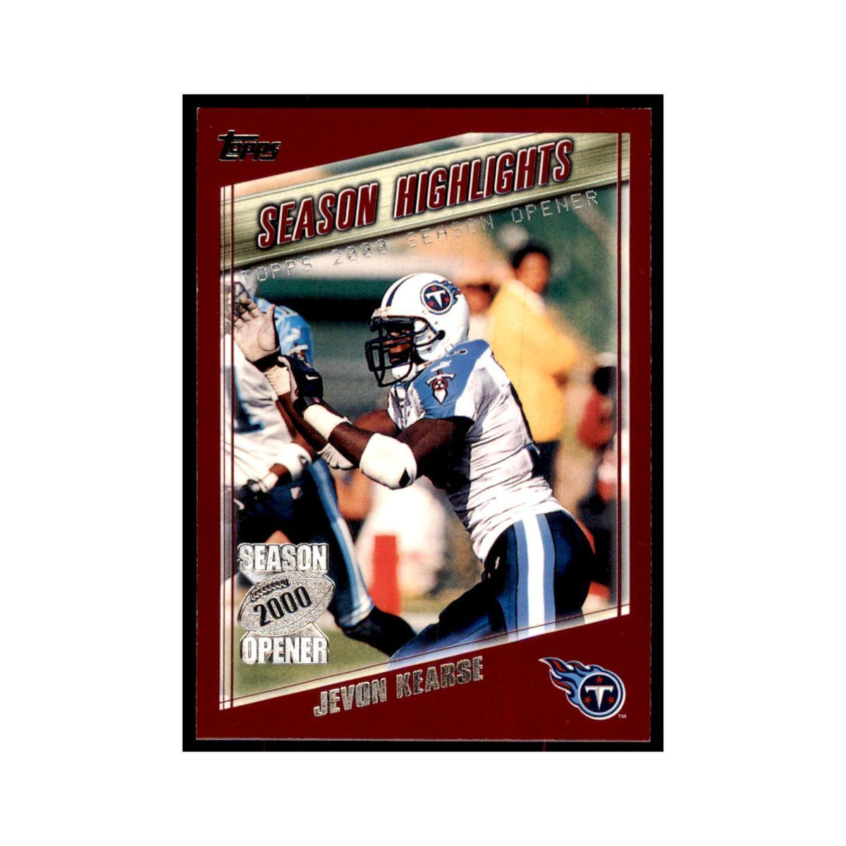 Jevon Kearse 2000 Topps #179 Football Cards Football Card NM
