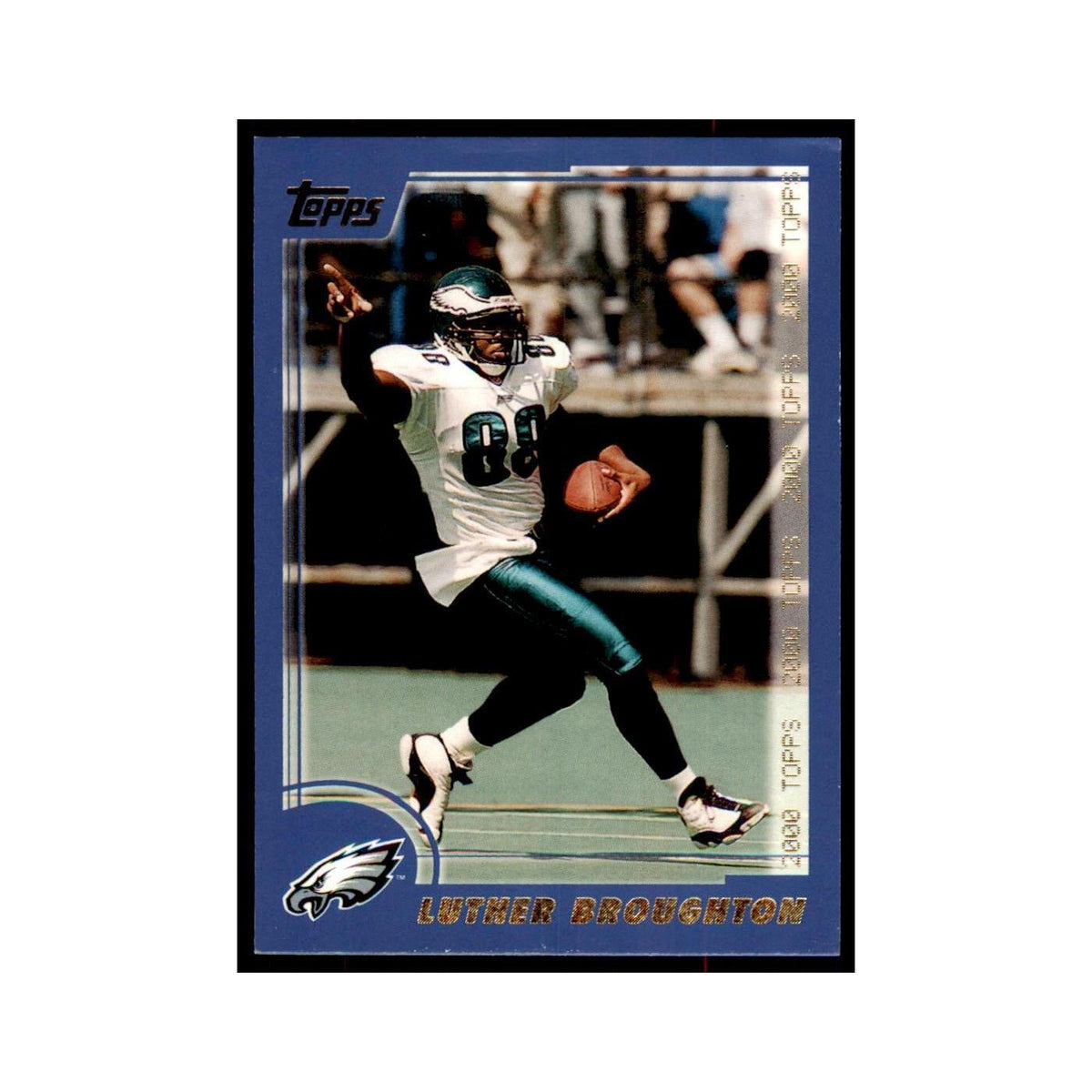Luther Broughton 2000 Topps #44 Football Cards Football Card NM