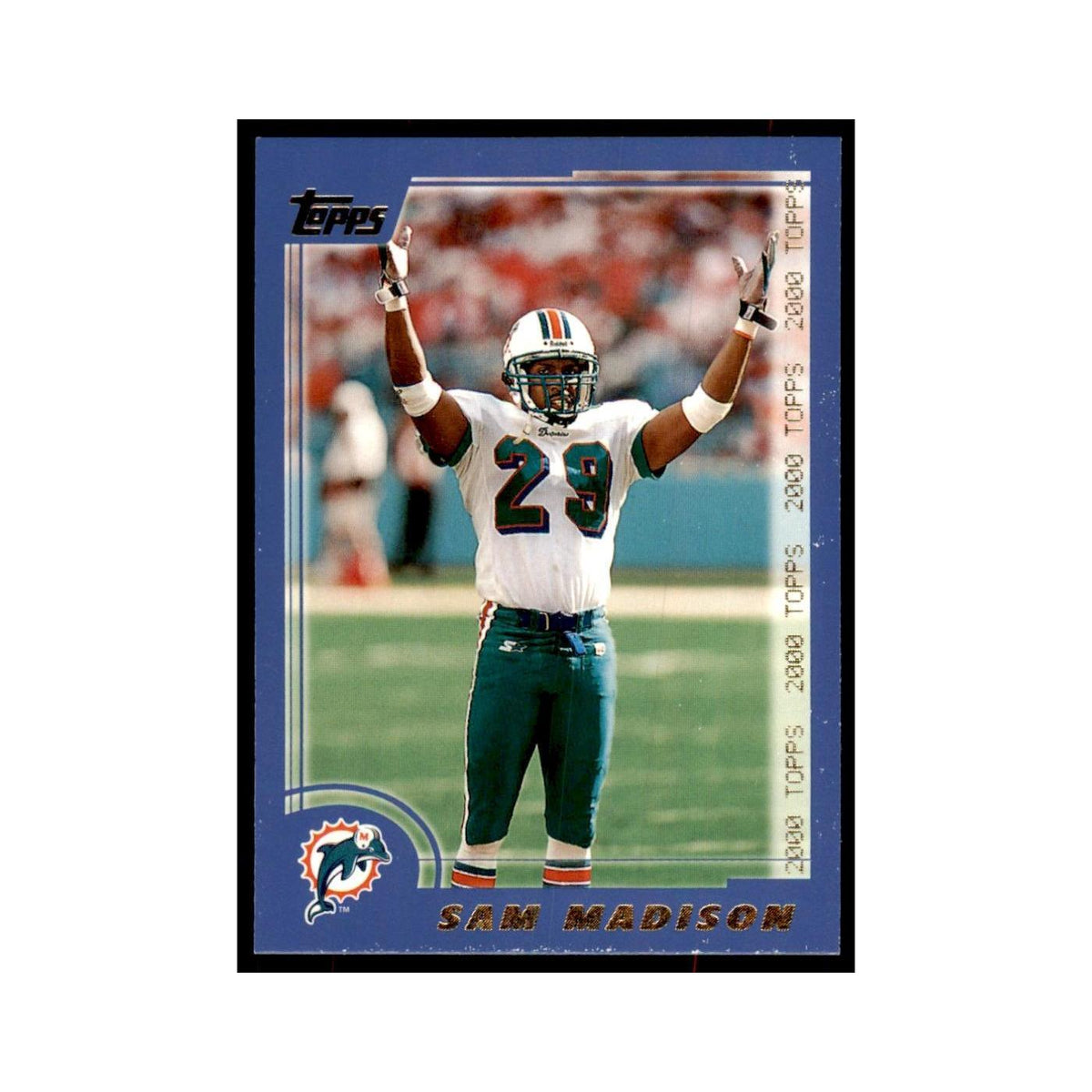 Sam Madison 2000 Topps #69 Football Cards Football Card NM