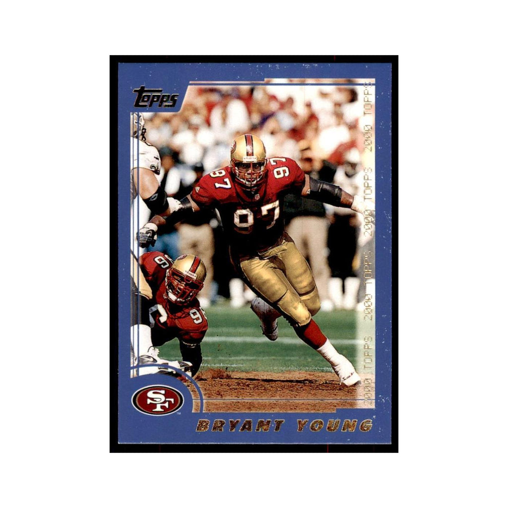 Bryant Young 2000 Topps #4 Football Cards Football Card NM