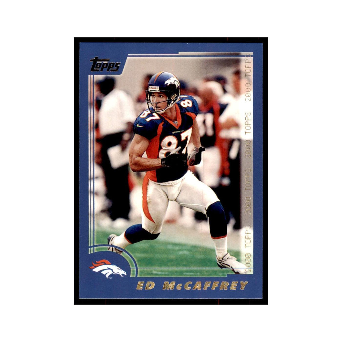 Ed McCaffrey 2000 Topps #176 Football Cards Football Card NM