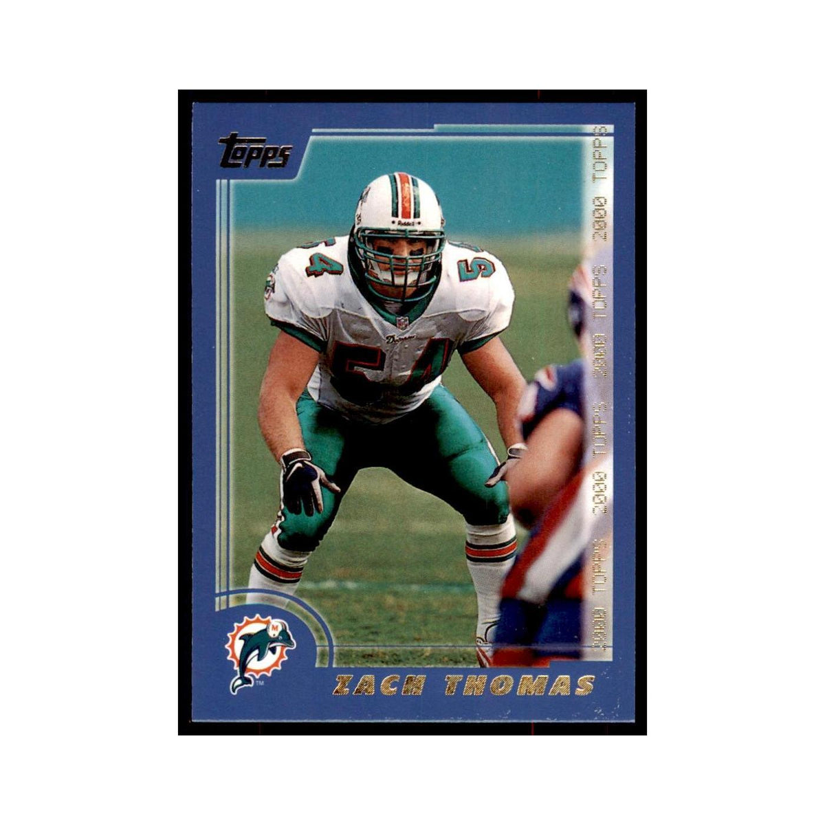 Zach Thomas 2000 Topps #316 Football Cards Football Card NM