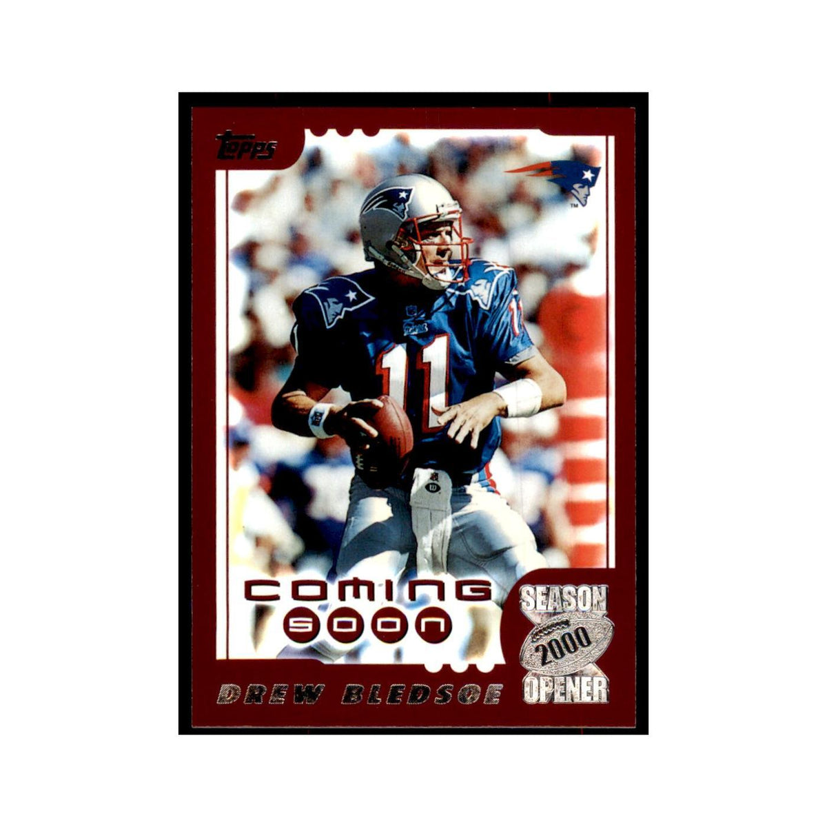Drew Bledsoe 2000 Topps #186 Football Cards Football Card NM